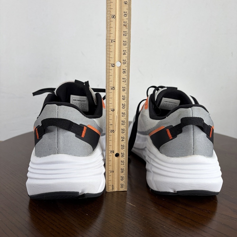 AllSwifit Shoes Women's 6 White Orange Gray Athletic Running Lace Up Sneaker - Picture 9 of 16
